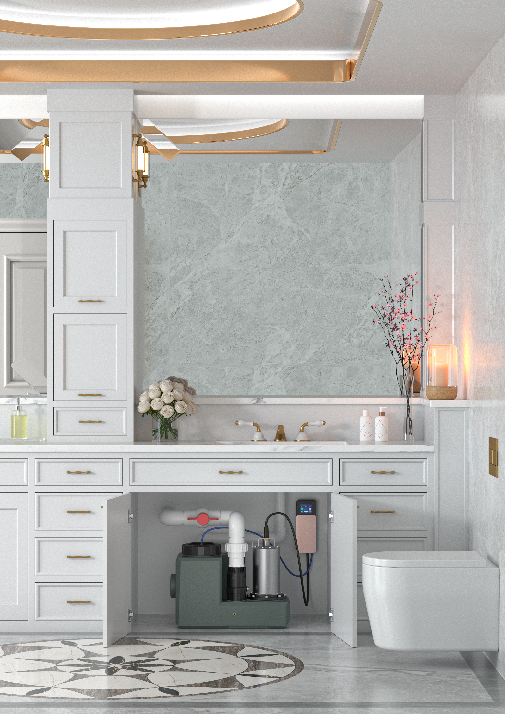 衛生間污水提升器